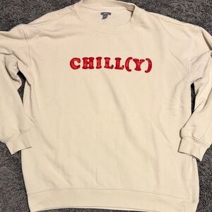 Chill(y) Cream Sweater